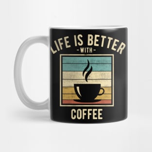 Coffee Sayings -  Retro Funny Coffee Lovers Gift Mug